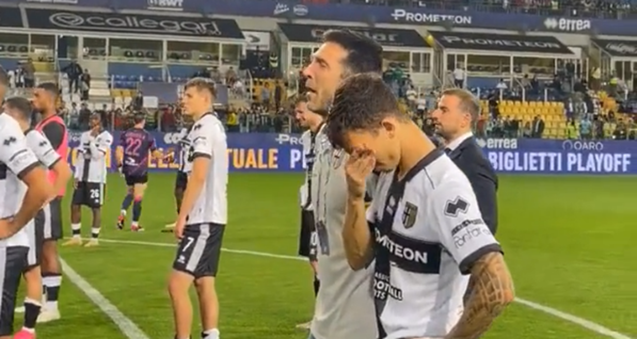 Buffon saiu de campo em lágrimas e deixou emocionada mensagem ao Parma -  Itália - Jornal Record