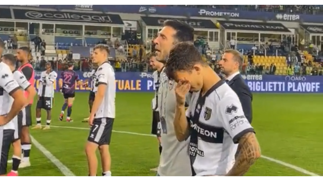 Buffon saiu de campo em lágrimas e deixou emocionada mensagem ao Parma -  Itália - Jornal Record