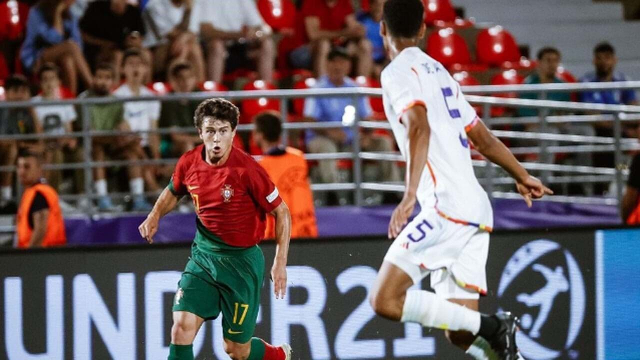 Portugal Bélgica Europeu Sub-21 João Neves - SL Benfica