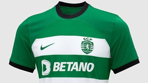 'Pele do leão' inspirada no aniversário do estádio: Sporting mostra nova camisola