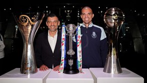 Fernando Gomes falou em sucesso desportivo do FC Porto... e Sérgio Conceição mostra-o