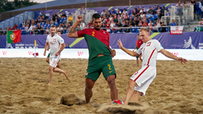 Jogos Europeus: Seleção de futebol de praia goleia e vai defrontar Suíça nas meias-finais
