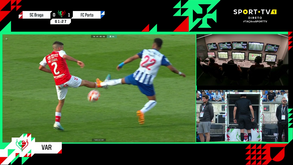 Sp. Braga-FC Porto: João Pinheiro foi ao VAR e expulsou Wendell
