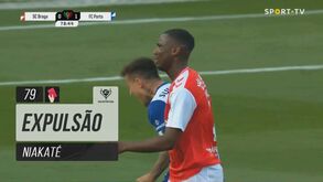 Niakaté também expulso no Sp. Braga-FC Porto
