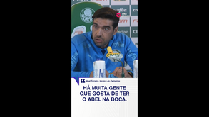 Abel Ferreira: «Há muita gente que gosta de ter o Abel na boca...»