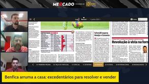 Benfica arruma a casa: reduzir custos com excedentários 