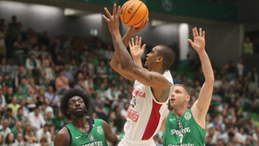 Sporting-Benfica, 57-101: Águia não deu chances
