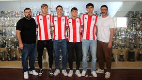 Quinteto dos sub-19 do Leixões assina contrato profissional