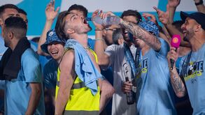 Festa do título do Man. City acabou com fatura de 55 mil euros... só em bebidas