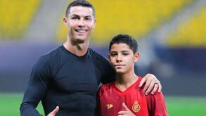 Ronaldo assinala aniversário de Cristianinho nas redes sociais: «Parabéns meu tropa»