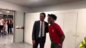 Speed 'doido' ao conhecer Rui Costa: «Posso ter cidadania portuguesa?»