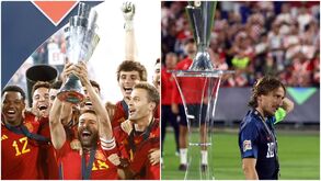 Festa espanhola e desilusão croata: as imagens que marcam a final da Liga das Nações