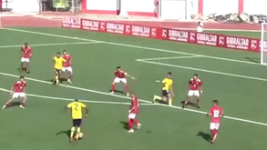 A assistência de Joe Mendes na goleada dos sub-21 da Suécia frente a Gibraltar