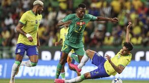Senegal surpreende Brasil num particular disputado em Alvalade