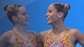 Dupla portuguesa apurada para final de livre na natação artística