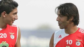 O que Di María disse a Record quando chegou em 2007: «É tudo tão bonito no Benfica»