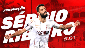 Sérgio Ribeiro renova com o U. Leiria até 2024