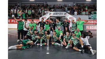 Sporting sagra-se campeão nacional de futsal na Luz! 