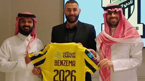 Al-Ittihad, de Benzema, se recusa a entrar em campo pela Champions