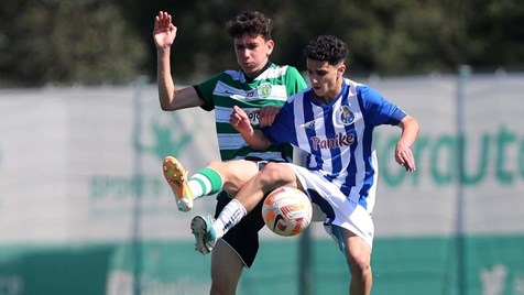 FC Porto e Sporting com empates na segunda jornada da UEFA Youth