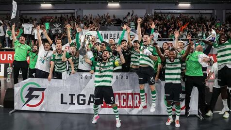 Sporting vence Benfica na Luz e sagra-se tricampeão nacional de futsal