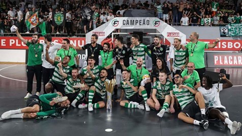 Futsal AO VIVO: siga o jogo três da final entre Sporting e Benfica