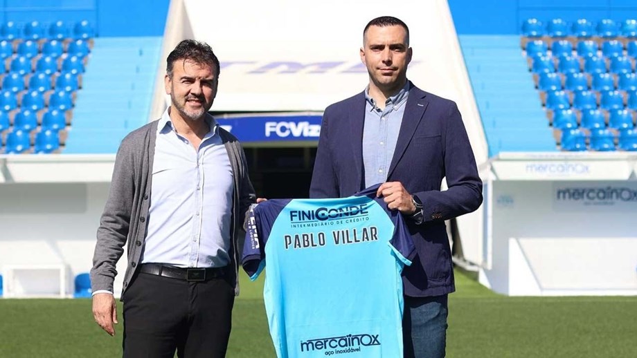 Oficial: Pablo Villar é o novo treinador do Vizela