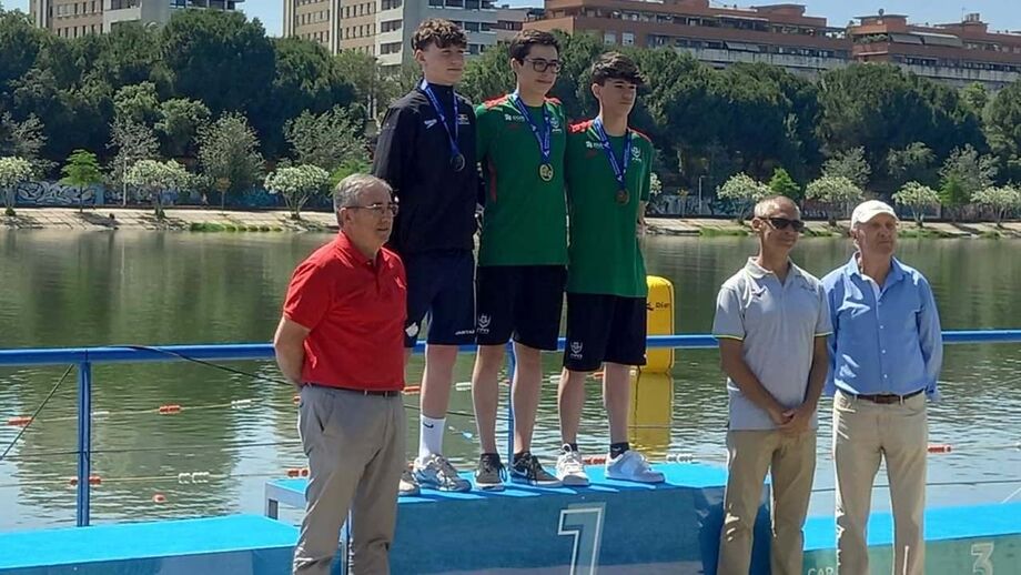 Rui Pereira vence Open de Espanha em águas abertas, Tomás Peixoto fecha pódio