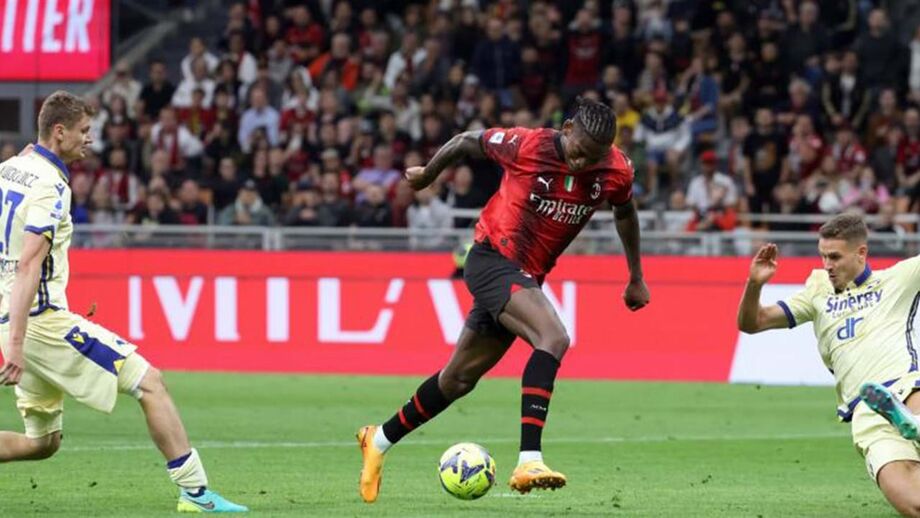 AC Milan-Hellas Verona, 3-1: Rafael Leão magistral