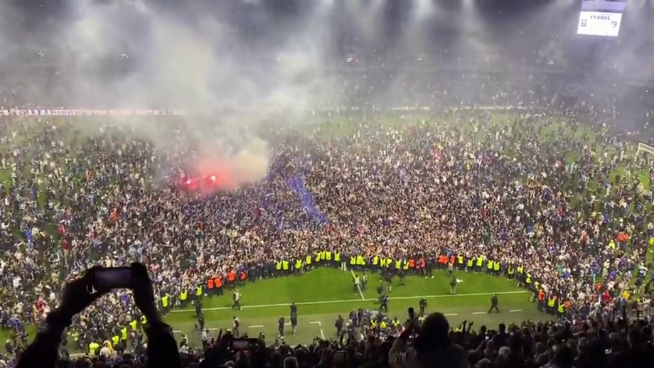 Jogo entre Le Havre e Dijon, a contar para a última ronda da Ligue 2, marcado por algo surreal
