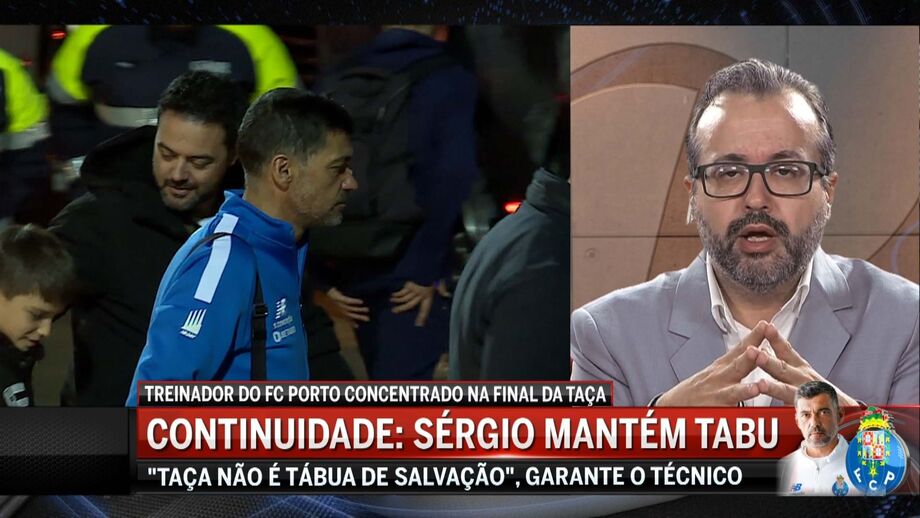 Subdiretor de Record sobre o futuro do técnico dos portistas
