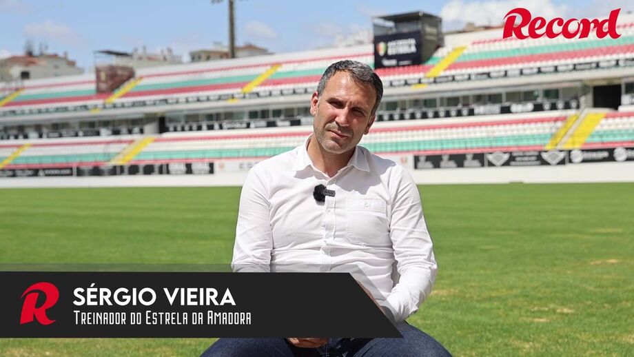 Entrevista ao treinador do Estrela da Amadora, que consumou subida à 1ª Liga