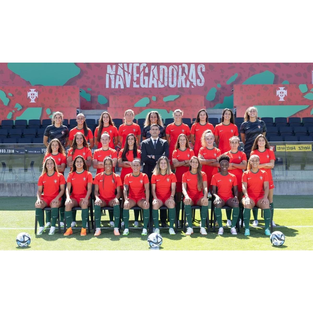 Seleção feminina já tem foto oficial para o Mundial - Seleção Feminina -  Jornal Record