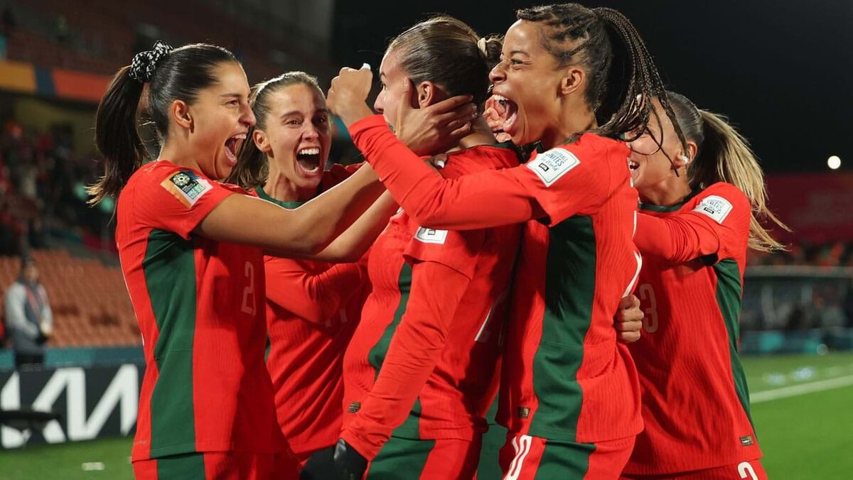 Portugal vence jogo de Copa Feminina pela 1ª vez. Segue vivo no torneio