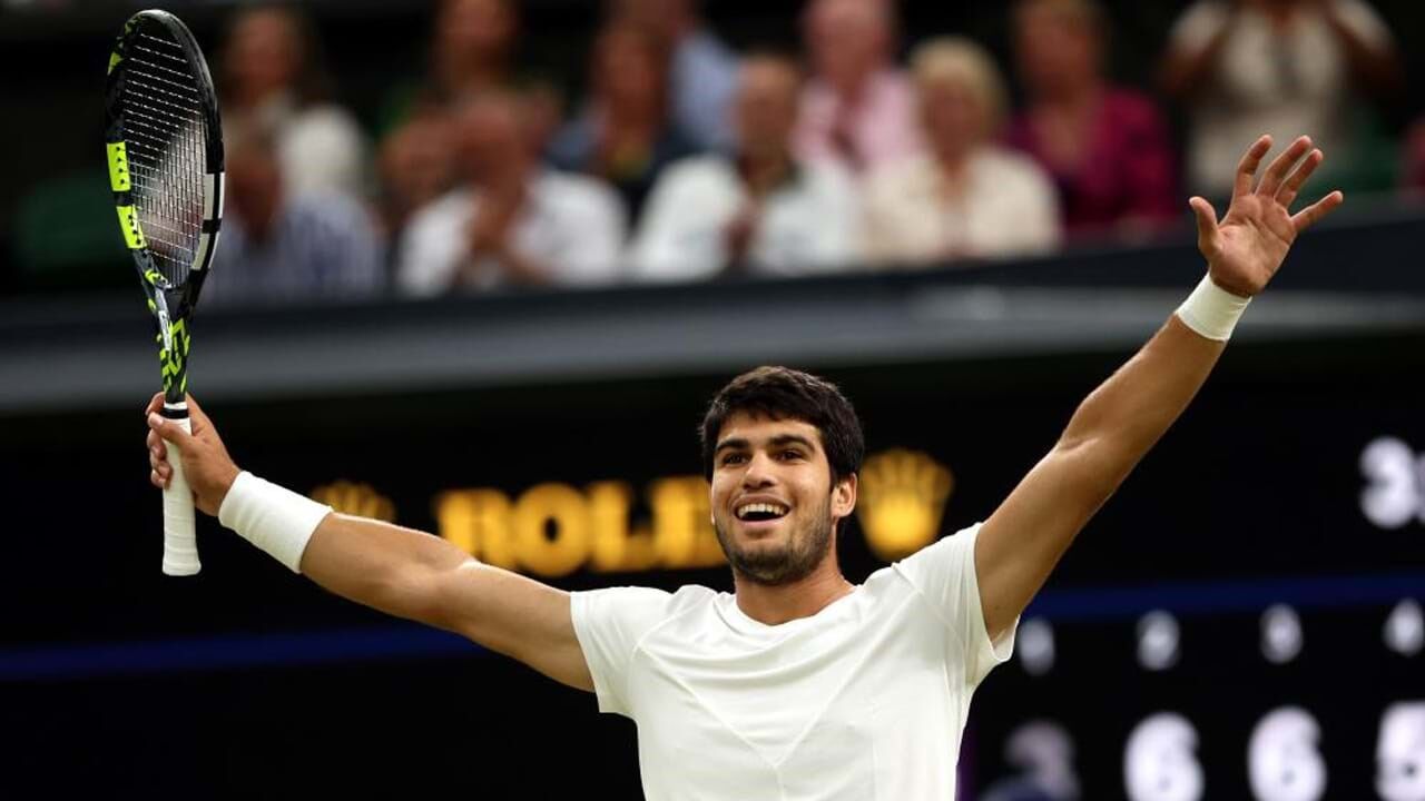 Carlos Alcaraz também bate recordes em Wimbledon, Ténis