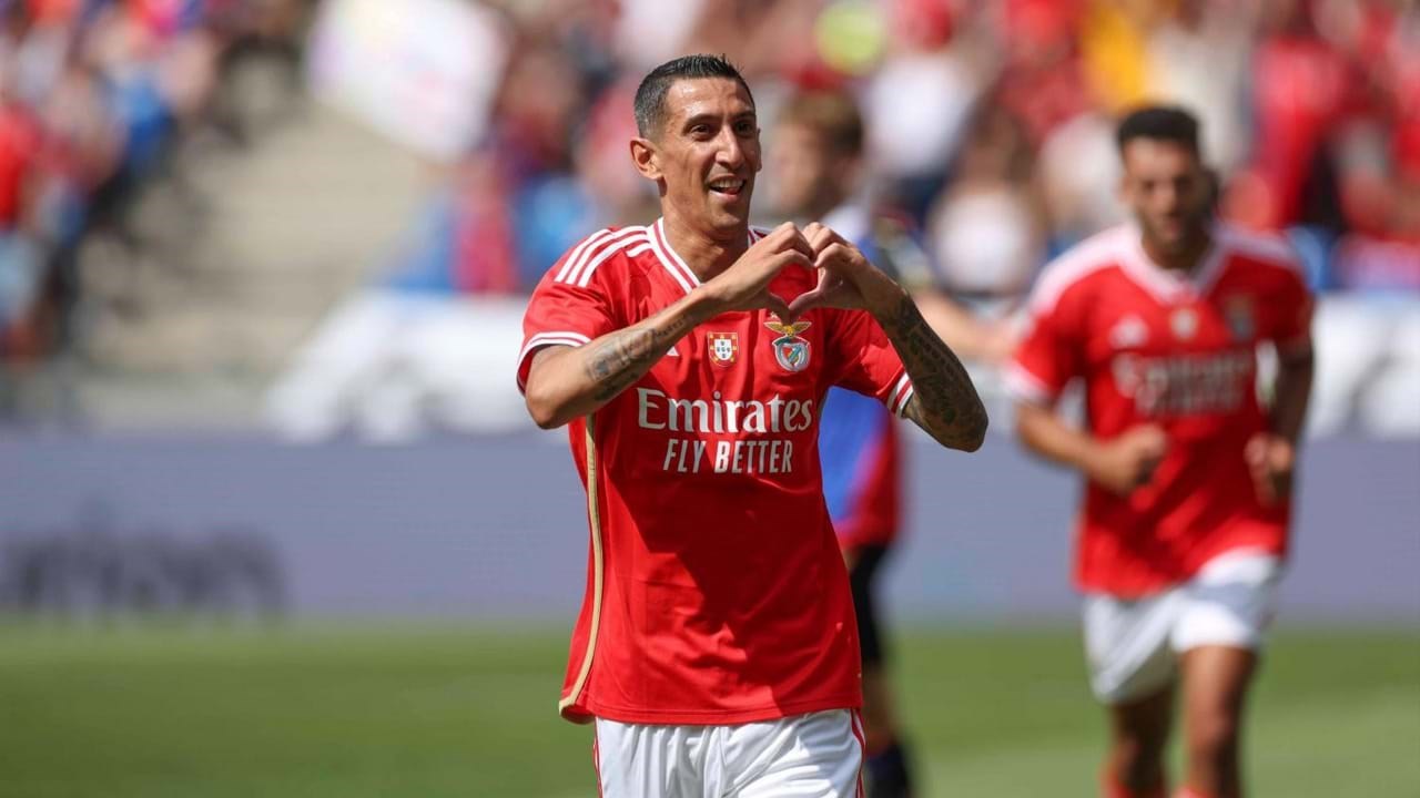 Di María Feliz Por Marcar Pelo Benfica 13 Anos Depois Começar Assim é Muito Bonito 5804