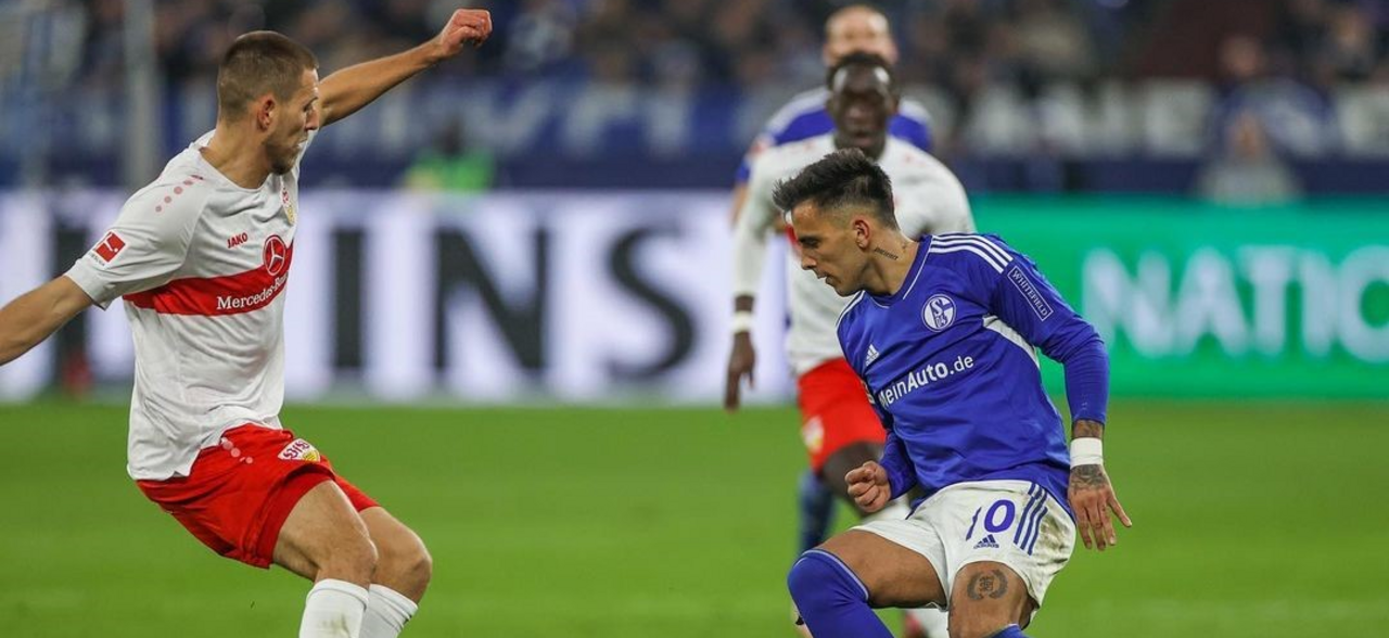 Zalazar é figura no Schalke 04, que desceu de divisão