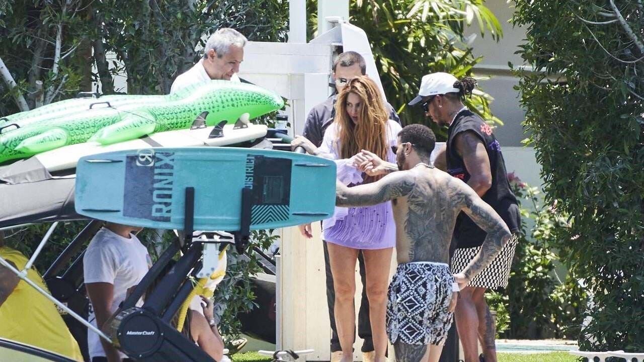 Shakira e Hamilton já tinham estado juntos em Miami