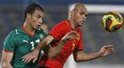 Kali (à direita) num duelo entre Angola e Marrocos