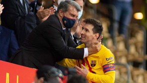 Laporta revela que Barcelona ainda deve dinheiro a Messi: «Pagamos religiosamente»