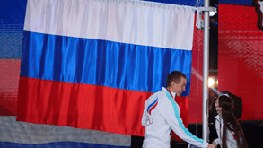 Ministro diz que Rússia está disposta a competir sem bandeira e hino em Paris'2024