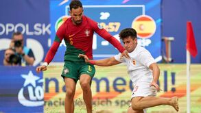 Jogos Europeus: Portugal falha nos penáltis e perde bronze no futebol de praia