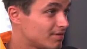 Lando Norris elogiado por defender jornalista brasileira em direto