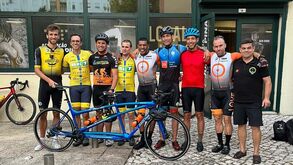 Jorge Pina já partiu em bicicleta rumo ao Vaticano