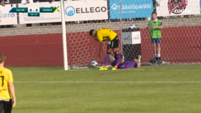 Guarda-redes finlandês oferece autogolo caricato: é ver para crer!