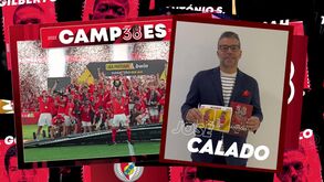 Calado já tem a caderneta do Benfica campeão: «Mais uma iniciativa espectacular do Record»