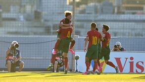 Portugal festeja apuramento para as 'meias' do Europeu de Sub-19... no sofá
