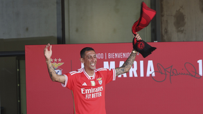 Di María inicia trabalhos de pré-temporada do Benfica no dia 11