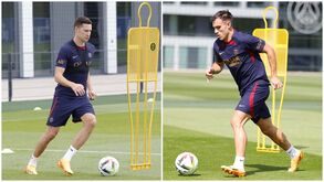 Ugarte... e Draxler foram as novidades no arranque dos trabalhos do PSG
