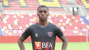 Manuel Keliano a caminho do E. Amadora